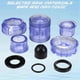 thumbnail image 3 of Clear UPVC Check Valve True Union Swing Check Valves Backflow Valve Pool Ball Non Return Valve Pipe, 3 of 5