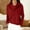 Wine Red, variant on UrbanFashion Women’s Cowl Neck Knit Sweater Cozy Long Sleeve Soft Pullover Elegant Retro Top