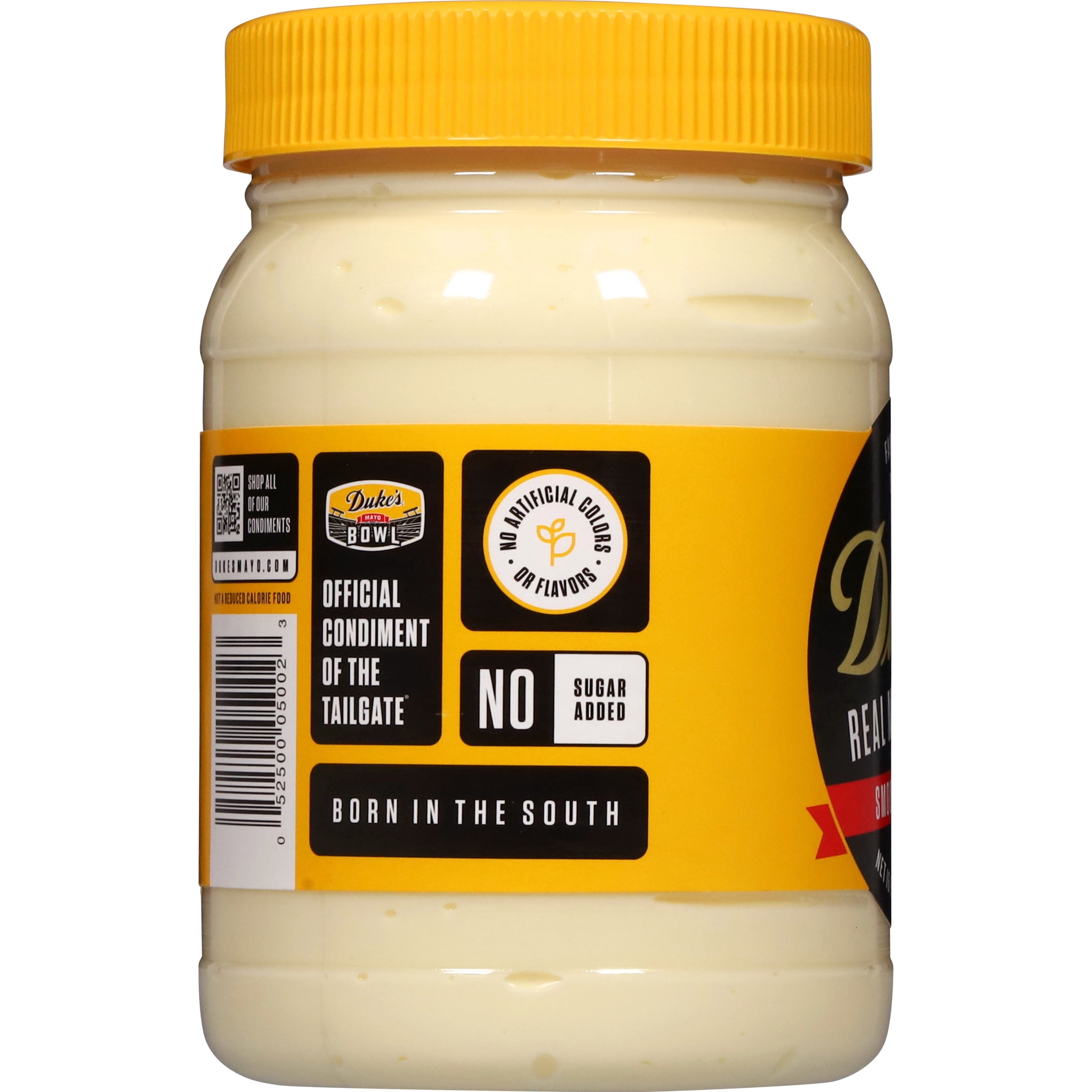 (12 pack) Duke's® Real Mayonnaise, 16 oz Jar, Smooth & Creamy Mayo