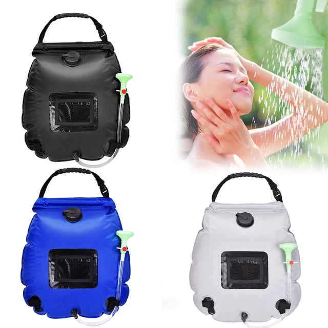 Clearance Items! Gspmoly Solar Shower Bag 20L Large Capacity Water Storage Bath Accessory for Outdoor Camping Clearance Items