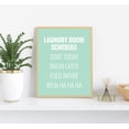 thumbnail image 3 of Sort Today, Wash Later, Fold Maybe, Iron Ha Ha Ha, Mint Green Laundry Room Wall Art Decor Graphic Signs, 3 of 7