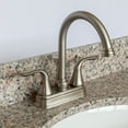 thumbnail image 3 of Brown Bathroom Vanity 48", Burlywood Granite Top, Faucet LB6B, 3 of 4