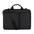 thumbnail image 2 of Laptop Bag Shoulder Messenger Case for 15.6 Inches, Business Briefcase, Expandable Capacity - Black, 400x300x30mm, 2 of 8