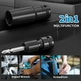 thumbnail image 4 of Cordless Impact Wrench, UNTIMATY 1/2 inch  Brushless Impact Gun, Max Torque 320 Ft-lbs（430N.m） Impact Wrench with 21V Brushless Motor, with 3.0Ah Li-ion Battery & 7 Sockets,Blue, 4 of 7