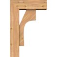thumbnail image 3 of Ekena Millwork 7 1/2"W x 22"D x 34"H Westlake Block Smooth Bracket w/ Offset Brace, Western Red Cedar, 3 of 25