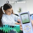 thumbnail image 3 of Lecteur MP3 BT, Lecteur MP3 MP4 à Écran Couleur 1,8 Po, Lecteur de Musique Portable Compatible jusqu'à 128 Go, Lecteur de Musique Numérique à Réduction de Bruit pour Enfants et Adultes, 3 of 7