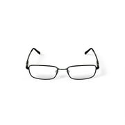 EasyTwist TurboFlex Mens ET841 Rectangular Prescription Eyeglasses with Case, Black