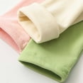 thumbnail image 6 of Mercatoo Kids Mock Neck Long Sleeve Shirt Girls Winter Turtleneck Soft Cotton Pullover Tees Casual Cozy Solid Color Underwear, 6 of 9
