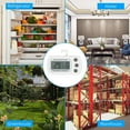 thumbnail image 4 of Usbinx Life Digital Refrigerator Freezer Thermometer Wireless Magnetic LCD Display Temperature -20°C to 50°C Waterproof IPX3, 4 of 5