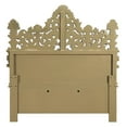 thumbnail image 6 of Acme Seville Eastern King Bed Synthetic Leather & Gold, 6 of 6