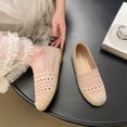 thumbnail image 2 of Wensltd Women Low Heel Shoes Comfortable Soft Elegant Style Lightweight Breathable Walking Shoes for Daily Casual All Season Pink, 2 of 7