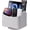 Grey, variant on XIMEI Remote Control Holder, Spinning Desk Organizer & Nightstand Bedside Caddy for TV Remotes/Tablets/Phones/Eyeglasses/Books/Pens, Grey