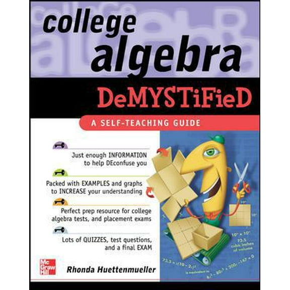 Pre-Owned College Algebra Demystified (Paperback) 0071439285 9780071439282