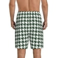 thumbnail image 4 of Lsque Scottish Checkered Mens Sleep Pajama Shorts,Short Pajama Pants, Cotton Ultra-Soft Knit-X-Large, 4 of 9