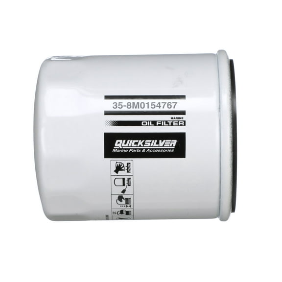 Quicksilver 8M0154767 Oil Filter for Various Marine Engines