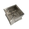 thumbnail image 2 of Stainless Steel 22" Square Peak Patio Smokeless Fire Pit, 2 of 7