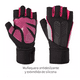thumbnail image 3 of Guantes Gym Tacticos Pesas Crossfit Gimnasio Rosa M, 3 of 5