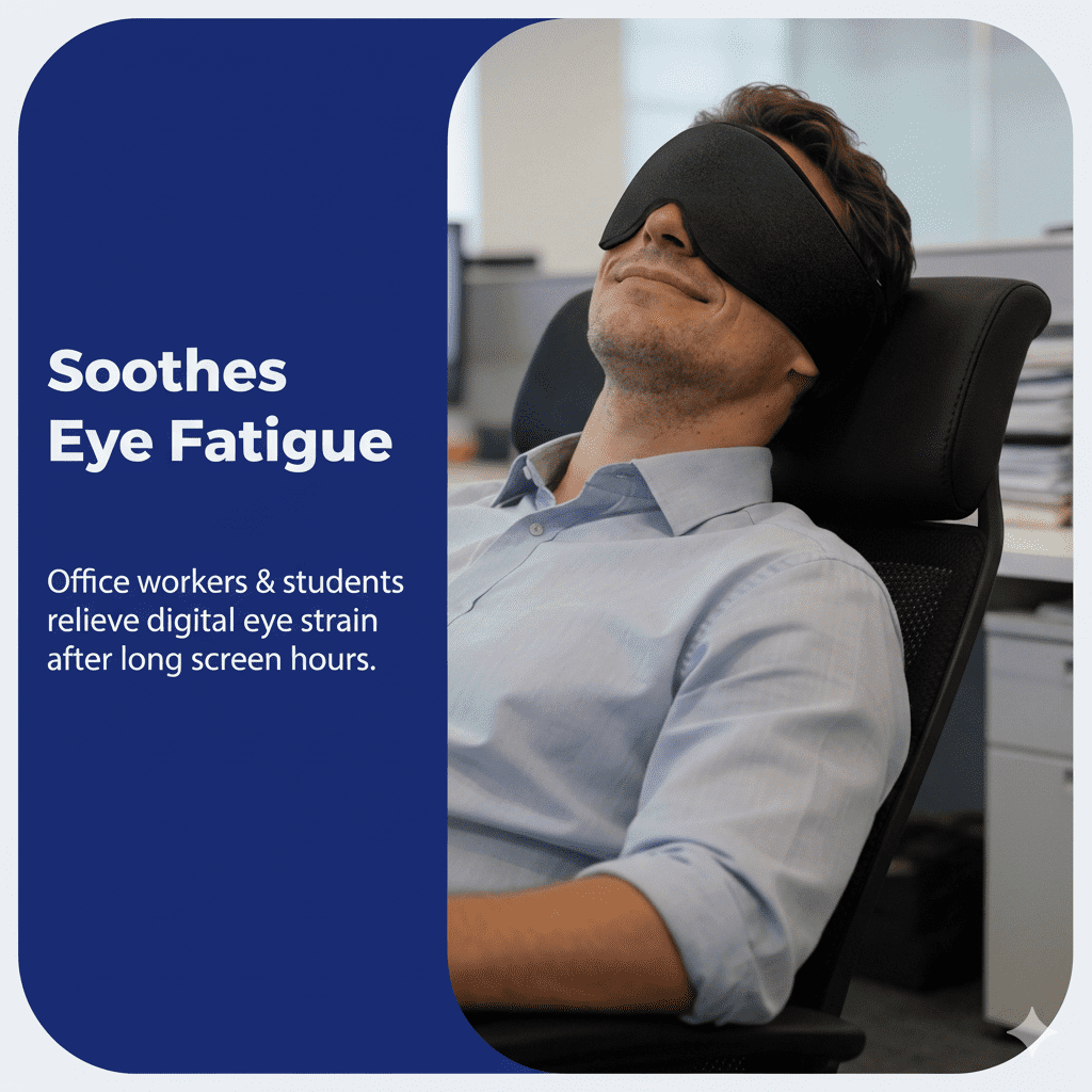 FACEMOON Reusable Gel Eye Mask, Therapy for Facial Puffiness Comfort & Dark Circles