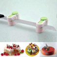 thumbnail image 4 of Adjustable Cake Leveler Set - 4 Pack Multi-Layer Cutter for Even Stratification, 4 of 5