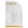 thumbnail image 2 of Nail Art Display Board, Nail Display Stand, Acrylic Nail Art Accessories, Display Rack Supplies Nail Art Tool False Nail Tip Showing Holder Style A, 2 of 10
