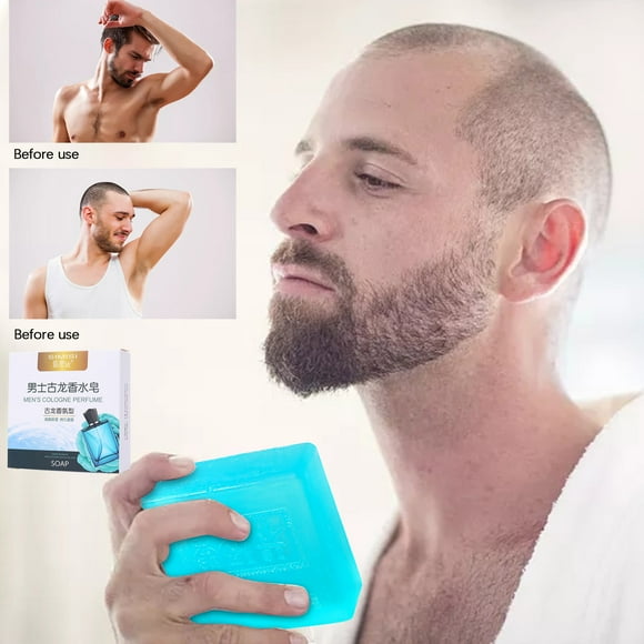 RKSTN Bar Soap Men's Cologne Soap Cologne Perfume Soap Bath Soap Oil Control Wash Face Bath Soap