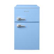 Avanti Retro Series Compact Refrigerator and Freezer, 3.1 cu. ft., in Robin Egg Blue (RMRT30X6BL-IS)