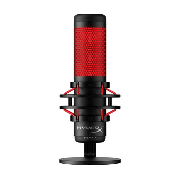 HyperX QuadCast USB Condenser Gaming Microphone - Black