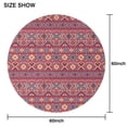thumbnail image 6 of Colorful Geometric Pattern Round Tablecloth 60"x60",Wrinkle Wipeable Table Cloth for Kitchen Dining Room Picnic Patio Party, 6 of 6