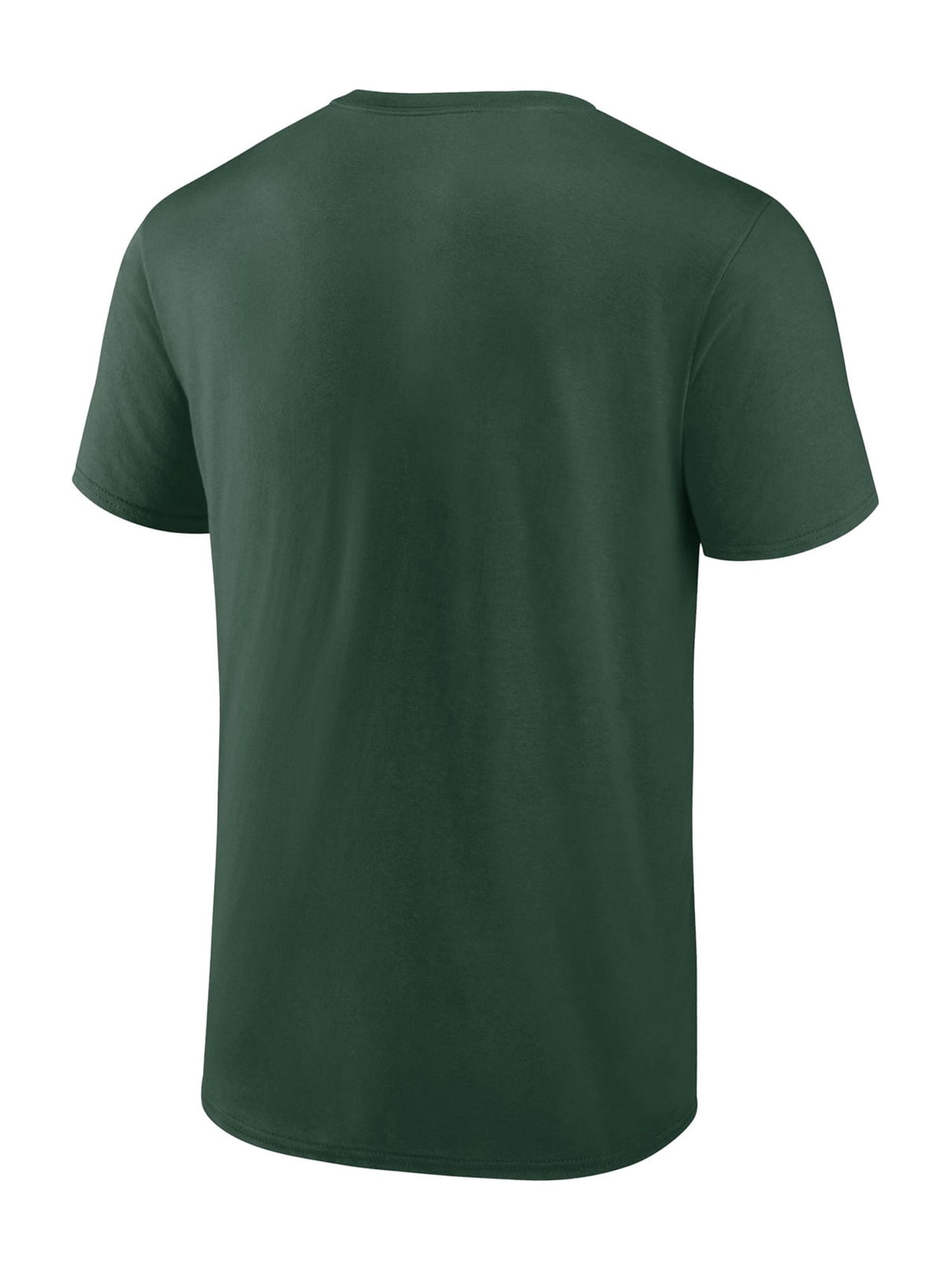 NCAA Miami Hurricanes Men's Cotton Green Short Sleeve T-Shirt
