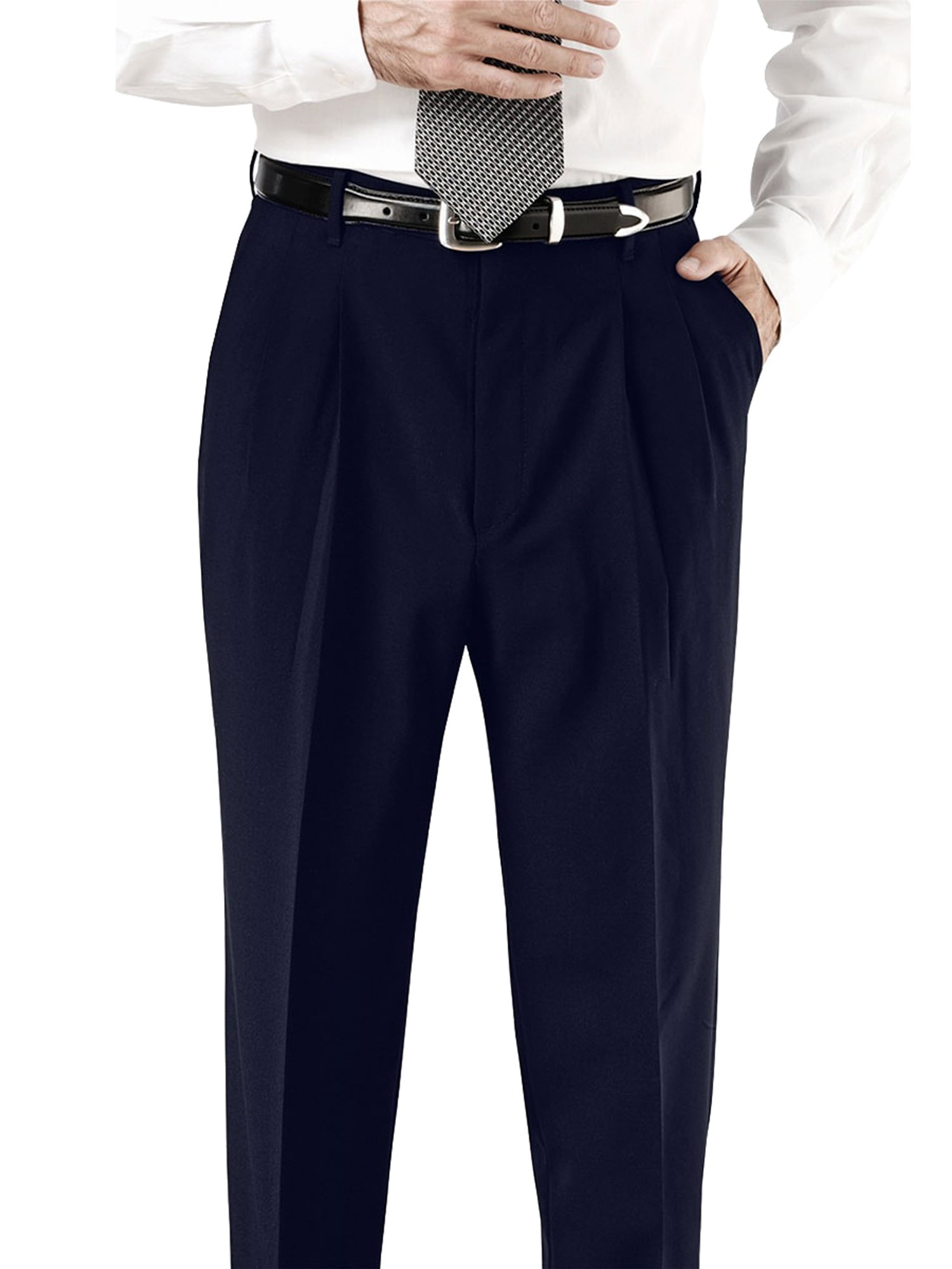 Navy 36-Ul Ed Garments MenS 2650 One Back Pocket Dress Pants