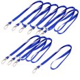 thumbnail image 1 of Unique Bargains Neck Strap ID Card Badge Holder Lanyard, Blue, 10 Count, 1 of 2