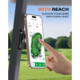 thumbnail image 2 of Soporte magnético para celular para carrito de golf A2C de aleación, compatible con iPhone, 2 of 8