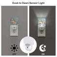 thumbnail image 3 of Balery Kawaii Sushi Characters Delight Luz Nocturna LED con Sensor Automático, Enchufe con Sensor Crepuscular, Luz Suave de 0.5W para Dormitorio, Pasillo, Baño-US, 3 of 7