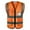Orange, variant on Reflective Safety Vest for Men Women High Visibility Construction Vest with Multipockets