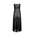 thumbnail image 5 of ylioge Lightweight Nightgowns for Women Sleeveless Cowl Neck Pajama Maxi Dresses Womens Trendy Solid Color Slim Ankle Length Homewear Sleepshirts, 5 of 7