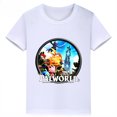 thumbnail image 3 of Ropa infantil con estampado de dibujos animados de Palworld, camiseta informal de manga corta de verano para niños y niñas, camisetas deportivas para niños, 3 of 5