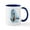 White/Navy Inside, variant on CafePress - Rough Legged Hawk Mug - 11 oz Ceramic Mug - Novelty Coffee Tea Cup