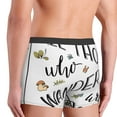 thumbnail image 3 of Uemuo Not All Those Who Wander Are Lost 3 Pattern Men's Boxer Briefs,Trunk Anti-Chafing,Comfortable, Durable, and Stylish Underwear-Small, 3 of 9