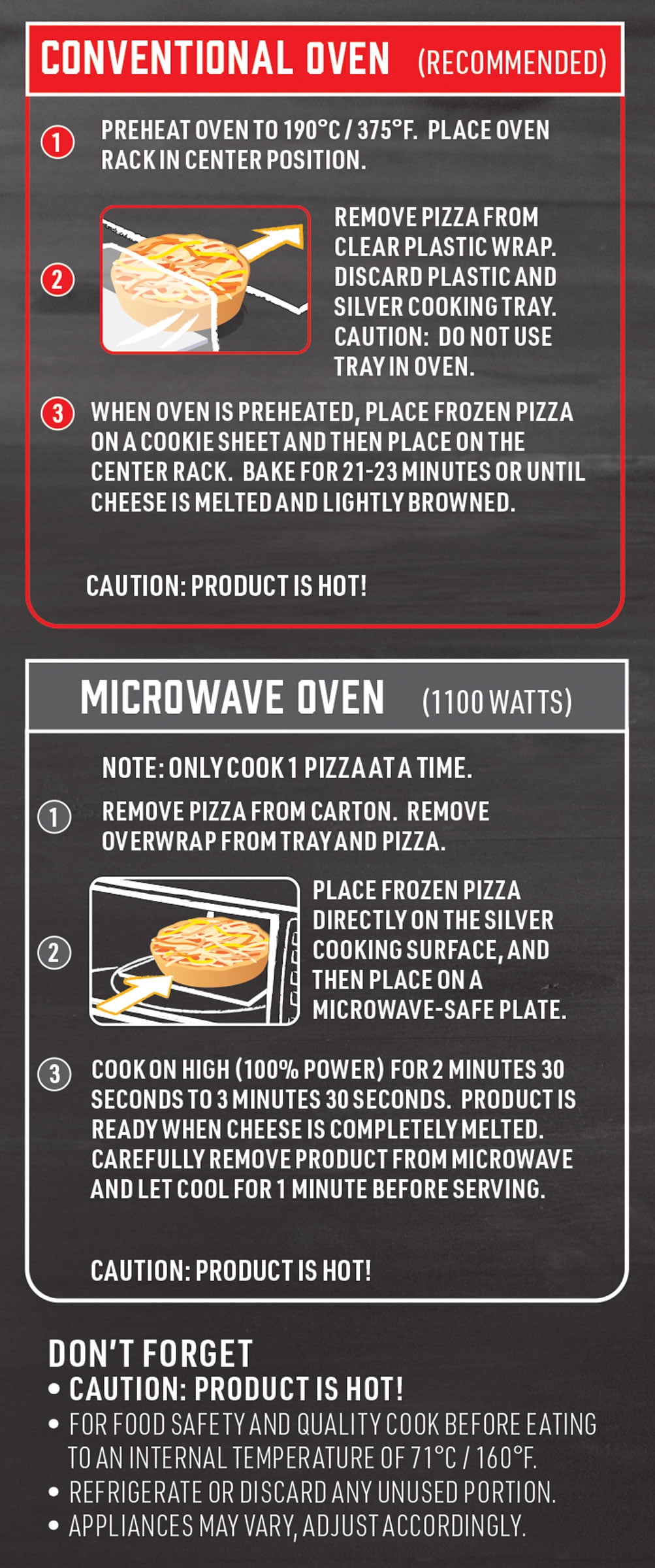 Red Baron Deep Dish 4 fromages (Simples)