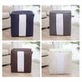thumbnail image 5 of RXIRUCGD 1 Pack Clothes Storage Bag Foldable Blanket Storage Bag with Handle, Storage Containers for Your Comforters, Blankets, Pillows, Toys, Clothing and Beddings, 5 of 5
