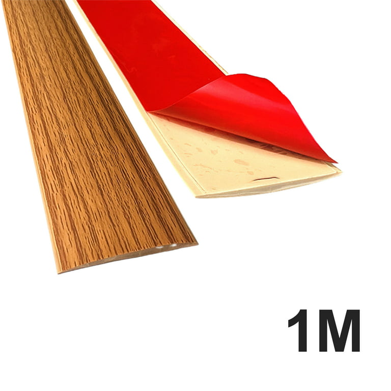 39 4in Floor Transition Strip Self Adhesive Carpet And Flooring Transitions Edging Trim Pvc Threshold Com