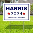 Gracefulvara Kamala Harris 2024 For President Election Party Yard Metal