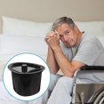 thumbnail image 1 of LIFKOME 1 Ensemble de Seau Noir pour Adultes Usage Domestique Hygiénique, 1 of 8