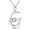 G, variant on New Year Sterling Silver Necklace for Women Fashion Women Gift 25 English Letter Name Chain Pendant Necklaces Jewelry(I,One Size)