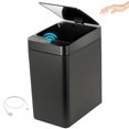 thumbnail image 1 of 12L Cubo De Basura Autom&aacute;tico USB Rechargeable - Impermeable Bote de Basura Inteligente con Tapa El&eacute;ctrica, Cubo de Basura Inteligente para Cocina, Oficina, Sala (Negro), 1 of 9