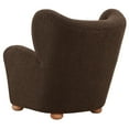 thumbnail image 6 of Safavieh Galloway  Wood Accent Chair in Brown / Natural, 6 of 7