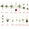 thumbnail image 6 of SANAG Bohemian Macrame Plant Hanger Wall Art Indoor Outdoor Use Elegant Bohimian Home Decor Flower Pot Holder, 6 of 8