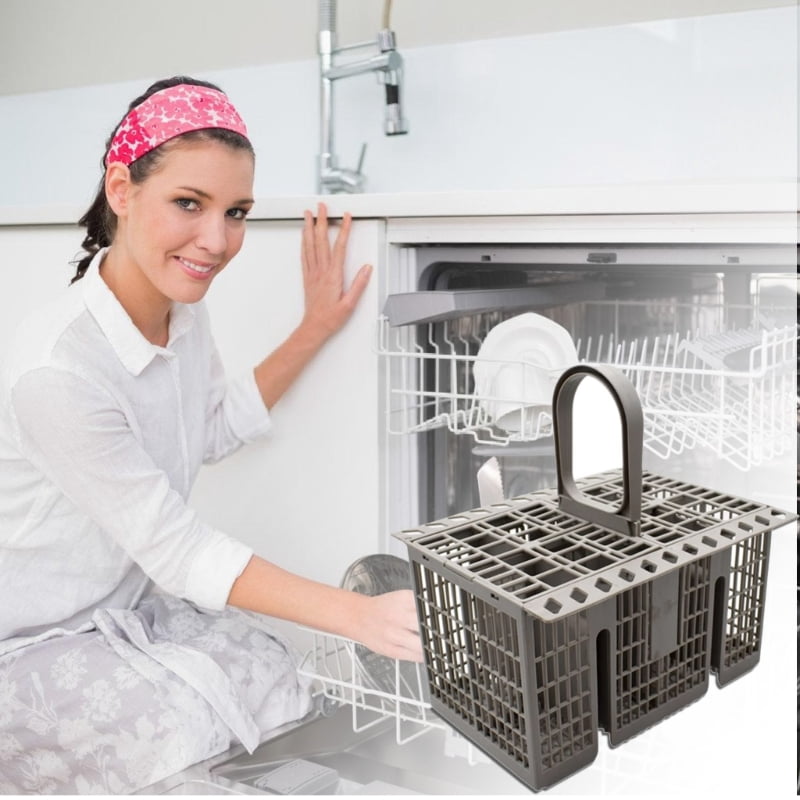 Multifuntional Dishwasher Utensil Container Plastic Cutlery Holder for Dishwasher of Various Small Kitchen Gadget