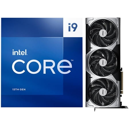 Intel Core i9-13900 Desktop Processor + MSI GeForce RTX 5090 32GB VENTUS 3X OC Graphic Card - 24 Cores (8P+16E) & 32 Threads - Up to 5.60 GHz Turbo Speed - PCIe 5.0 and 4.0 Support - Intel UHD Grap...
