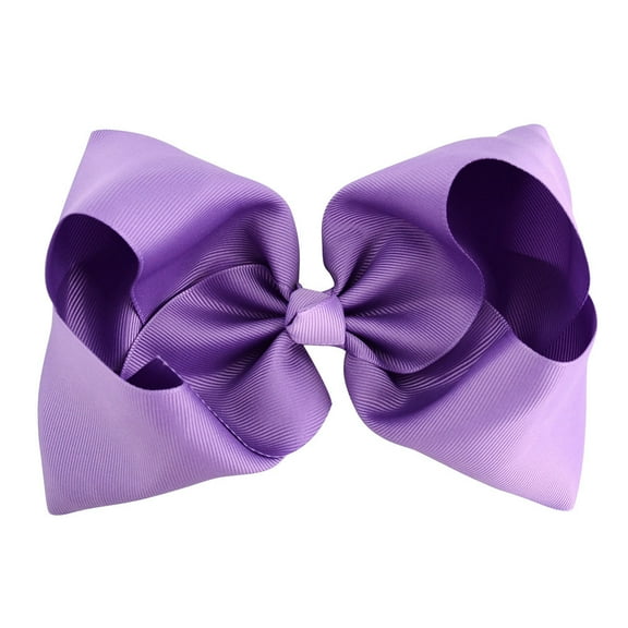 1PC 8 Inch Boutique Grosgrain Ribbon Pinwheel Hair Bows Alligator Clips For Girls Babies Toddlers Accessories Teens Gifts